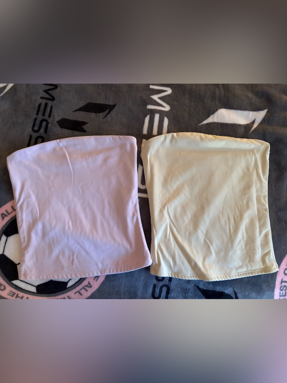 Garage tube tops pin o& yellow